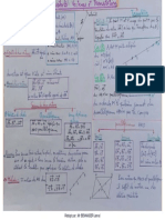 Vecteurs Et Translation Resume de Cours Manuscrit