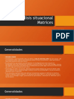 Matrices - Analisis Situacional