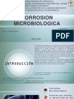 Corrosion Microbiologica