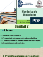 UNIDAD II Mecanica de Materiales