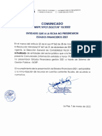 Comunicado DGCF 10-Actualización