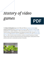 History of Video Games - Wikipedia