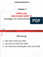 Chapter 4- Chiến Lược KDQT -Strategy
