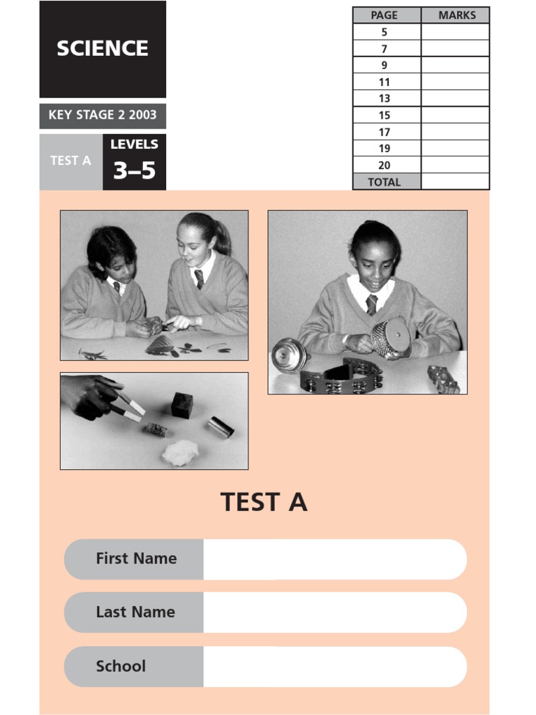 2003 Science A | PDF | Sodium Bicarbonate | Healthy Diet