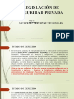 Legislación de Seguridad Privada Normas Constitucionales