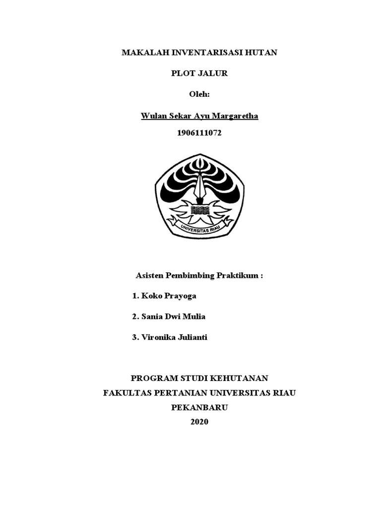 Metode Plot Jalur dalam Inventarisasi Hutan | PDF
