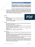 ACCTG3225 - M9 - Auditing Business Functions and Activities - Accounting