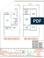 Prop. First Floor Plan Prop. Ground Floor Plan: S.H.S. SS S