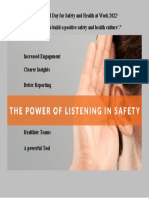 Poster - World Day For Safety and Health at Work