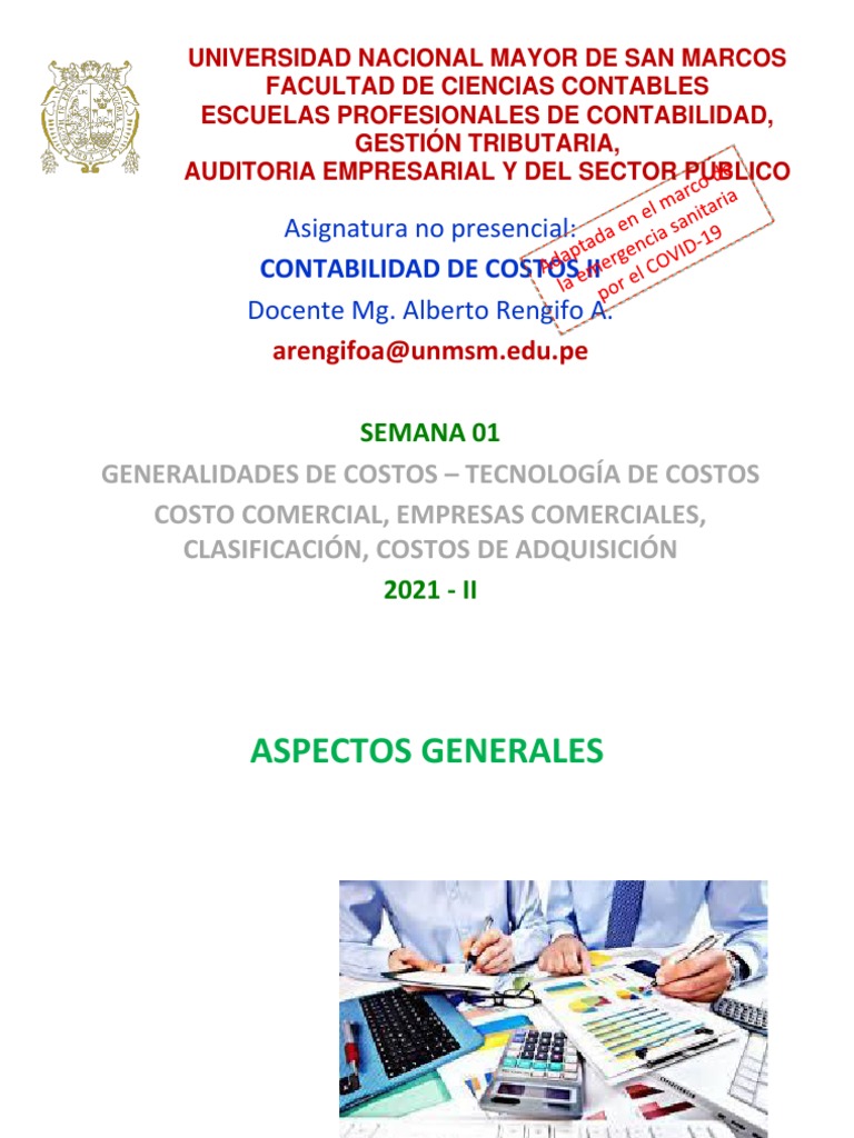 Contabilidad de Costos II: Generalidades y Estrategias | PDF ...