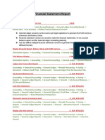 10.financial Statement Version and Various Reports