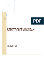 Strategi Pemasaran: Nuri Kartini, MT