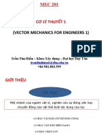 MEC 201 - Co Ly Thuyet 1 - 2020F - Lecture Slides 1