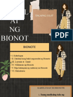 Bionote Report