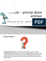 Animasi KD.1 Prinsip - Prinsip Dasar Animasi