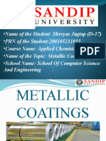 Metallic Coatings Explained