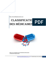 Classification Des Medicaments