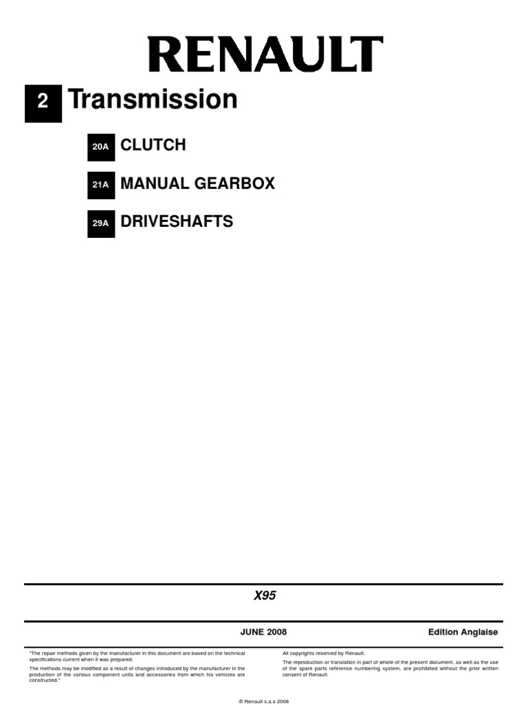 2 - Transmission | PDF | Clutch | Manual Transmission