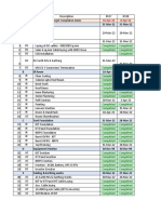 2nd Phase 6 Blocks Completion Schedule - 03.27.2022