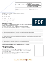 Devoir de Synthèse N°3 - Sciences physiques - 1ère AS  (2010-2011) Mr Rh King (1)