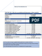 South Extension Price List 421-461 (3), Revised