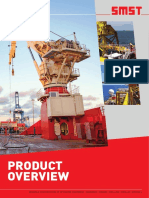 Product: Design & Construction of Offshore Equipment: Gangways - Cranes - Drilling - Pipelay - Specials