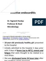 Infective Endocarditis - Dr. Yagnesh 2022 - Microbiology