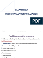 Chapter Four Project Evaluation and Analysis: 05/26/22 1 ASTU/ Project/ Lecture Slides