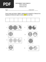 Isurat Ti Umno Nga Fraction A Makita A Nakadrawing Iti Tunggal Box. Marisan Ti Box Iti Green Nu Ti Fraction Ket Equal To One Ken Yellow Met Nun Saan