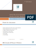 Analysis of Economic and Social Issues For Rbi Grade B 2017: by Edutap-Www - Edutap.Co - in