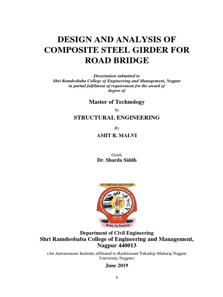Full Thesis Pdf Pdf Bridge Strength Of Materials