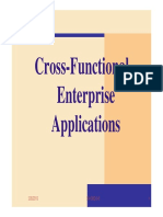 Cross-Functional Enterprise Applications: 2/26/2013 SA-ISMD-3-5 1