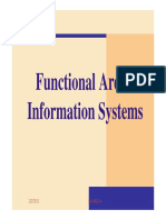 Functional Areas and Information Systems