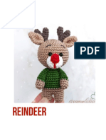 Crochet Pattern - Reindeer