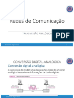 Conversão digital-analógica e tipos de modulação