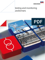 Diagnostic Testing and Monitoring of Power Transformers
