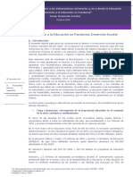 El Derecho A La Educación en Pandemia - Foro Por El Derecho A La Educación en Espacio Público