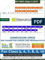 Junior NMTC ANSWER KEY