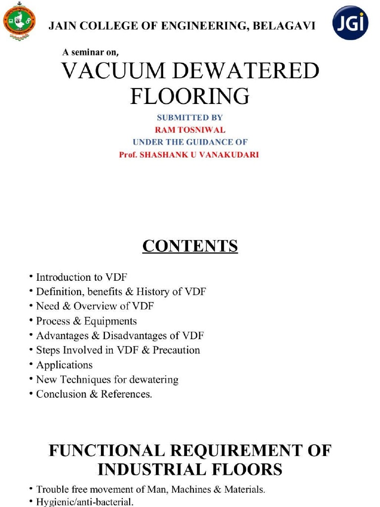 Vacuum Dewatered Flooring PDF