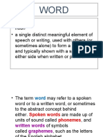 Class 10 Word Formation Processes