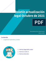 Boletín Actualización Legal - UPR 7007 Octubre de 2021