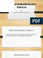 Kesehatanreproduksi Remaja