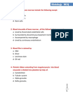 Histology MCQ: Dr. Hegazy