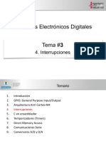 Tema 3.4 Interrupciones ARM