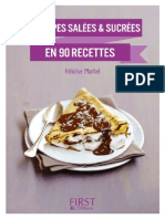 Héloïse Martel Crêpes Salées Et Sucrées en 90 Recettes