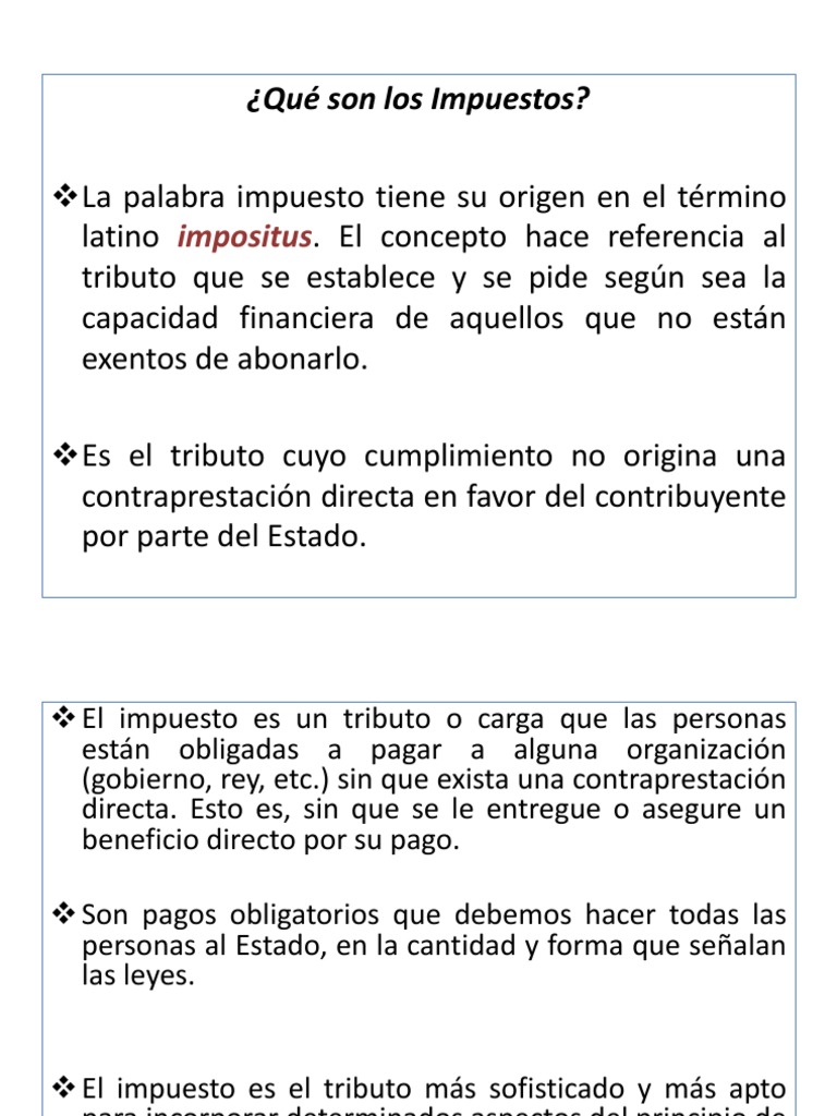 Impuestos y Tipos de Impuestos | PDF | Impuestos | Economias