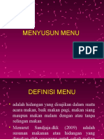 Menyusun Menu