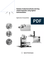 Analysis of Pharmaceuticals and Drug Related Impurities Using Agilent Instrumentation