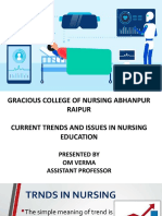 Current - Trends-In-Nursing-Education OM VERMA ..