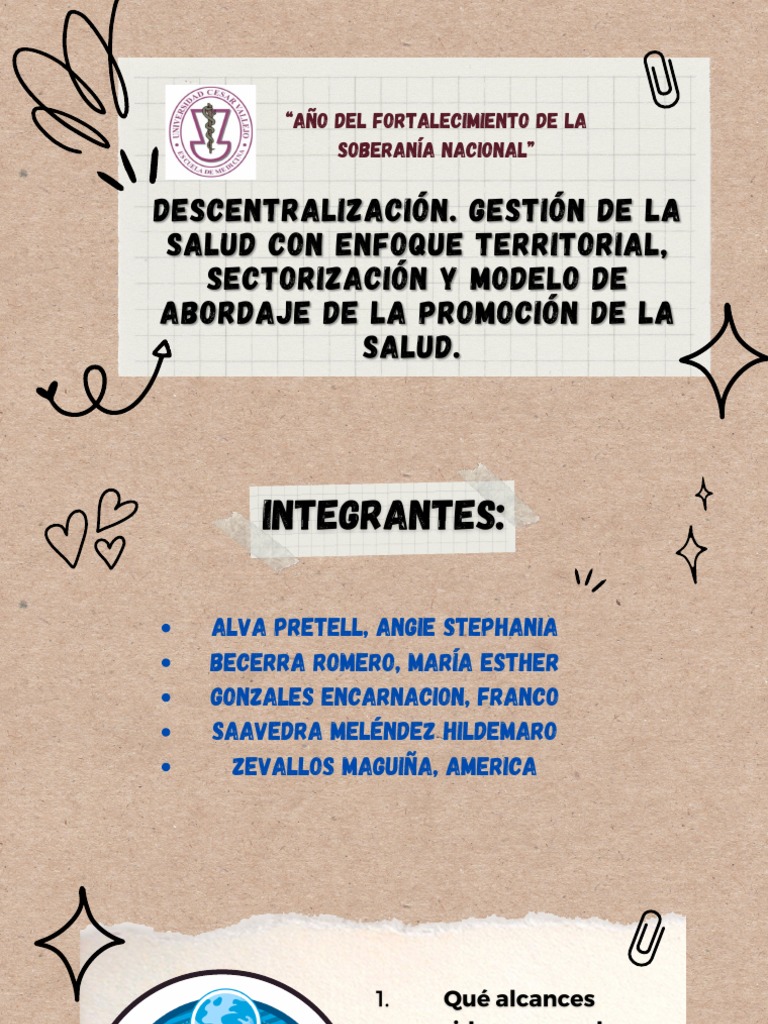Descentralización y Sectorización en Salud | PDF | Perú | Descentralización